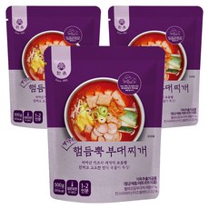 한촌 네가지 햄듬뿍 부대찌개, 3개, 500g