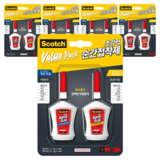 3M Scotch 瞬間膠多件裝 液體型 + 凝膠型組合, 5套