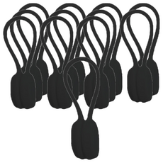 Beurrureikeu 線材耳機電線整理固定器, 12個, 黑色