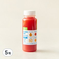 풀무원 녹즙 클렌즈랩 레드, 190ml, 5개
