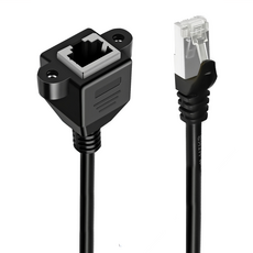 POLYWELL 寶利威爾 CAT6 高速網路延長線 Gigabit 千兆網路延長線, 1.5m, 黑色, 1條