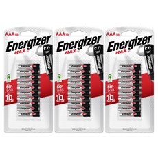 Energizer 勁量 勁量 MAX AAA電池, 3個, 18入