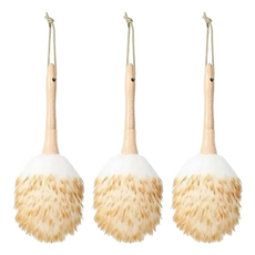 DULTON 羔羊毛迷你撣子, 手柄 原木色, 3支