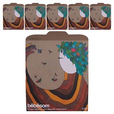 bebesom 棉質加厚多用途抹布, 25入, 6個