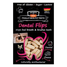 QCHEFS 黑科技德國潔牙酥 貓用 天然抗菌 清潔牙垢, 起司, 40g, 1包