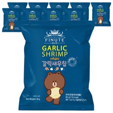 피뉴트 갈릭새우칩, 20g, 10개