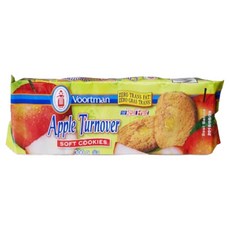 VOORTMAN 애플 턴오버 소프트쿠키, 300g, 1개
