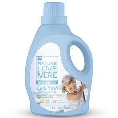 NATURE LOVE MERE 然自母愛 嬰幼兒衣物柔軟精 清新棉花香, 1.8L, 1瓶