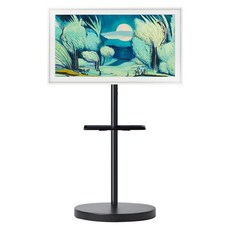삼성전자 4K UHD QLED The Frame TV + 무빙스타일 라이트 + 전용 트레이 + TV 베젤 블랙 세트, 108cm(43인치), KQ43LSF03AFXKR(TV), HA-MTS1S43BLK(스탠드), HA-MTSHELFBLK(트레이), 벽걸이형, 방문설치