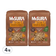 미주라 통밀 푸질리, 500g, 4개