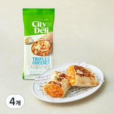 삼립 트리플 치즈 부리또, 125g, 4개