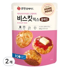 큐원 홈메이드 비스킷믹스 플레인, 2개, 250g