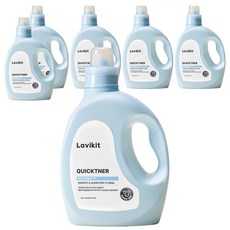 La vikit Quick Turn柔軟精 肥皂香 正裝, 6個, 1.8L