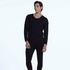 보디가드 남성용 피치기모 내의 상하 세트