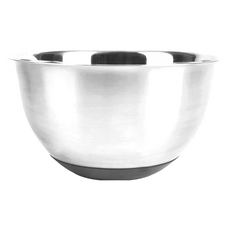 EXCELSA 不鏽鋼止滑打蛋盆 430不鏽鋼材質, 3L, 25.8 x 24 x 13.8 cm, 1個