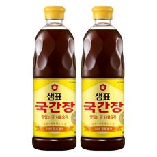 샘표 국간장, 860ml, 2개
