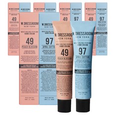 W.DRESSROOM 香氛護手霜組 49號 蜜桃茉莉香 50ml*1+97號 四月柔棉香 50ml*1, 5組