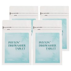 아이너바움 피톤플러스 올인원 식기세척기 젖병세척기 세제 타블렛형, 200g, 4개