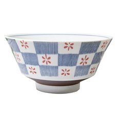 Minoya 美濃燒 聖墨市松4井 日本製 陶瓷碗 13cm, 1個