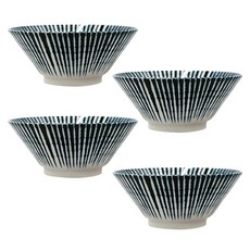 Dear Living 藍竹麵碗, 混色, 4個