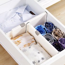 Market Plan 收納王萬能抽屜隔板, 2個, 混色