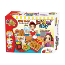 Donerland 天使黏土 速食店, 輕質黏土, 易於塑形, 281g, 1盒