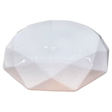 TOSHIBA 東芝 LED壁切吸頂燈 附連結器 + 自攻螺絲 2支 + 安裝引掛 40W LEDTWWLS10-S01S 直徑 415 x 132mm 1120g, 璀鑽