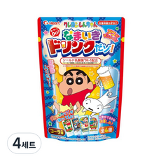 新燦蠟筆生木啤酒飲料 10g + 啤酒杯 100ml 套裝, 飲料+啤酒杯, 4組