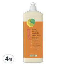 十四行詩羊毛絲洗衣液, 1L, 4個