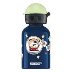 SIGG 兒童冷水壺 300ml, 1個, 夜光海盜熊