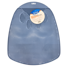 Petmate 腳印形防汙貓砂踏墊, Blue, 1個, 43 x 36 x 0.8cm