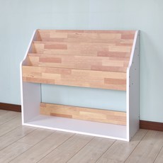 양지가구 DIY 전면책꽂이, 멀바우, 3단