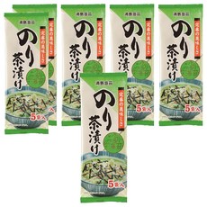 浦島海苔 經典茶泡飯 海苔口味 海苔茶泡飯 5入, 6個, 25.5g