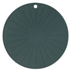 sillymann Harmony鉑金矽膠電磁爐保護防刮墊 WSK3144, 1個, 海洋綠色