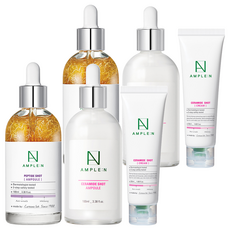 코리아나 앰플엔 펩타이드샷 앰플 대용량 100ml + 세라마이드샷 앰플 대용량 100ml + 세라마이드샷 크림 50ml, 2세트
