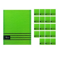 송월타월 다이아몬드 때밀이 50, 연두, 5개입, 4세트