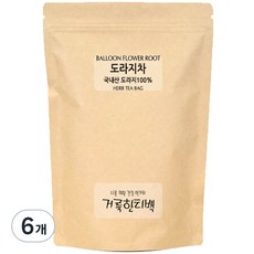 거룩한티백 도라지차 티백, 1g, 30개입, 6개