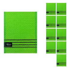 Songwol 松月 鑽石搓澡巾 50, 淺綠色, 2套