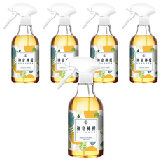 SOAPBERRY 古寶無患子 檸檬泡沫水垢清潔劑 無添加 純淨品質 高規格品管, 500g, 5瓶