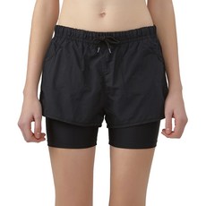 ILIKAI 女款層搭半截內搭褲衝浪短褲