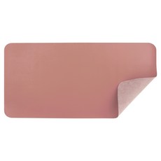 Greedy Farmers 輕量型皮革滑鼠鍵盤書桌墊, 1個, 粉紅色