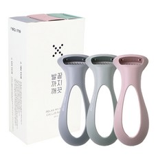 릴렉스미 마이풋 발각질 면도기 3종 세트, 1세트, 3개입