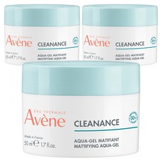 아벤느 클리낭스 아쿠아 진정 수분 젤크림, 50ml, 3개
