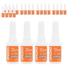 OKONG 多用途瞬間接著劑 C-501 20g, 24個