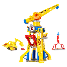 PAW PATROL 汪汪隊立大功 小礫與工程家族汪汪工廠系列 高吊塔套裝組 340g, 1組