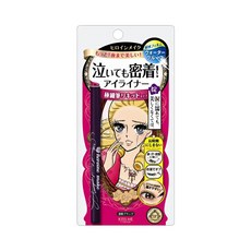 KISSME 奇士美 heroine make 花漾美姬 零阻力眼線液筆, 防水, 極細筆頭, 溫水可卸, 01 絲滑濃黑, 1件