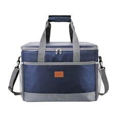 Mega 加厚牛津布大容量保冷包 33L, 藏青色, 42 x 28 x 31cm, 1個