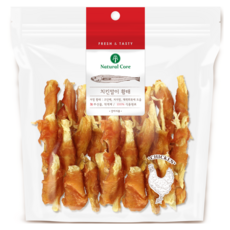 네츄럴코어 강아지 치킨말이 황태 간식, 혼합맛(치킨/황태), 1개, 220g
