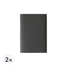 저스틴앤클로이 크래프트 시리즈29 메모장G, 블랙, 2개