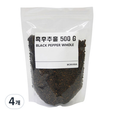 딜리셔스마켓 흑후추홀, 500g, 4개
